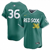 Men's Boston Red Sox #36 Triston Casas Green 2025 City Connect Limited Stitched Jersey Dzhi,baseball caps,new era cap wholesale,wholesale hats